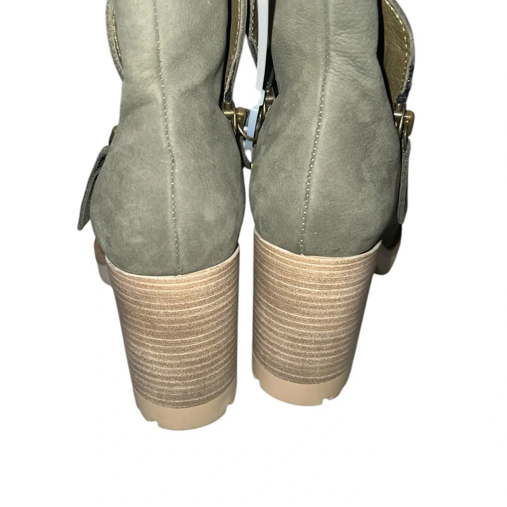 ✅Bueno - Elliot Booties in Army Green size 39 - Picture 10 of 10